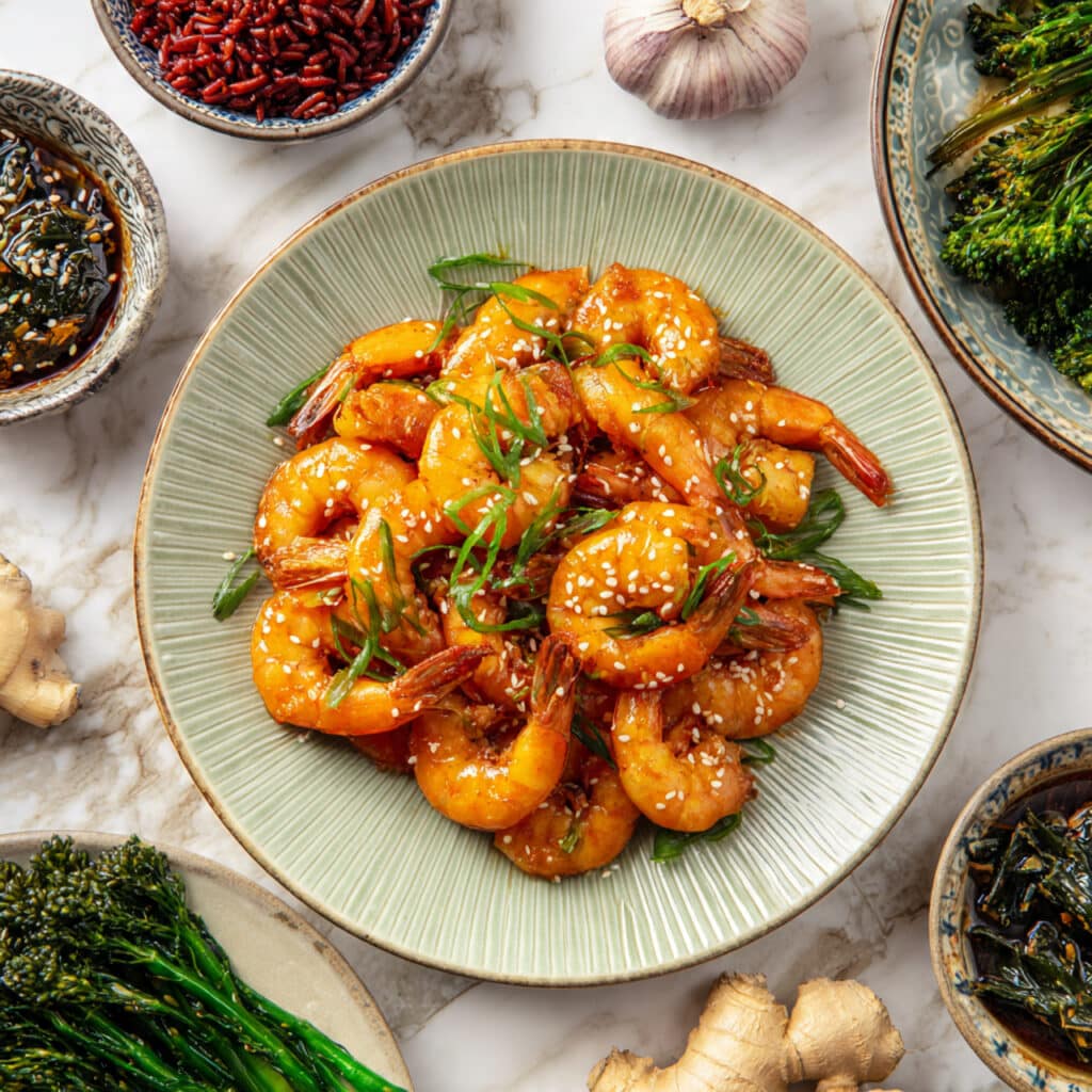 Asian Garlic Shrimp Recipe