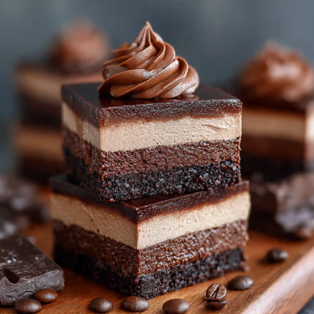 Chocolate Cheesecake Bars Recipe