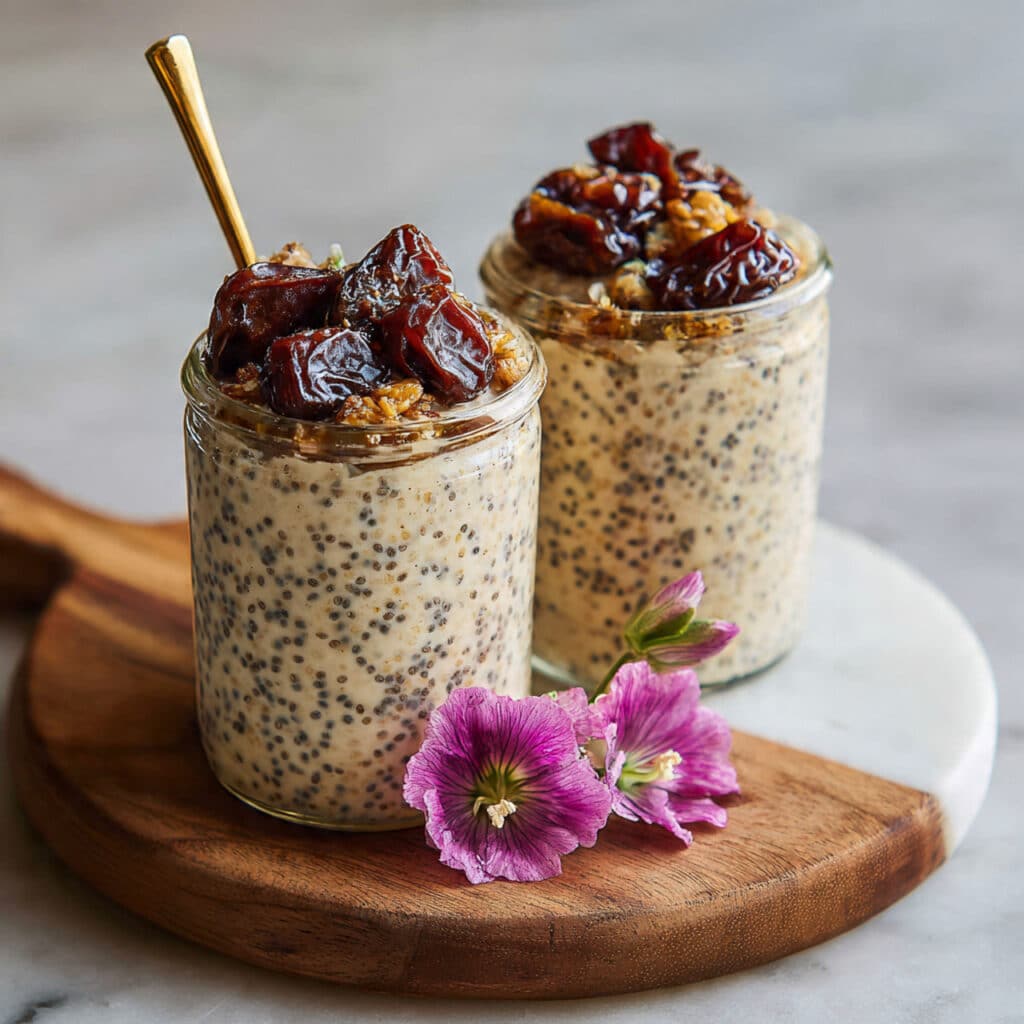 Palm Springs Date Overnight Oats Recipe