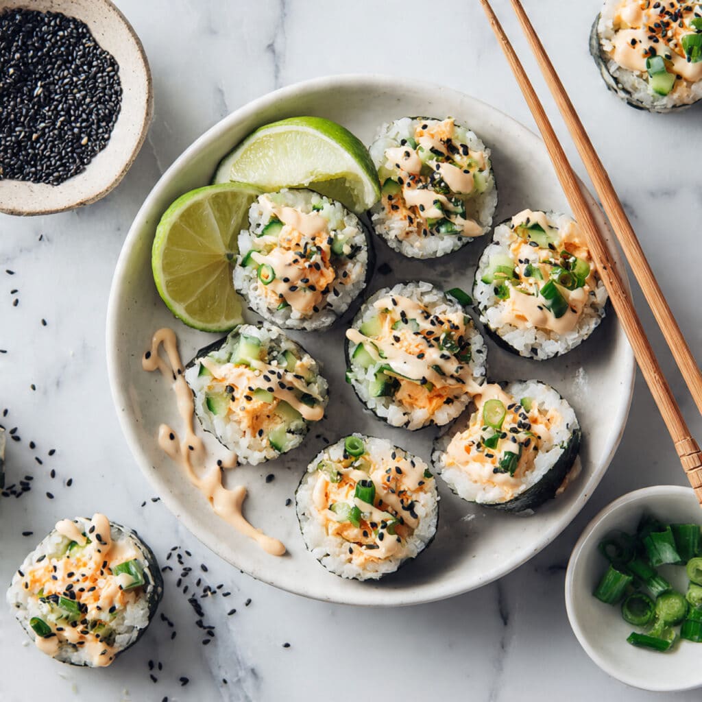 Salmon Sushi Cups Recipe