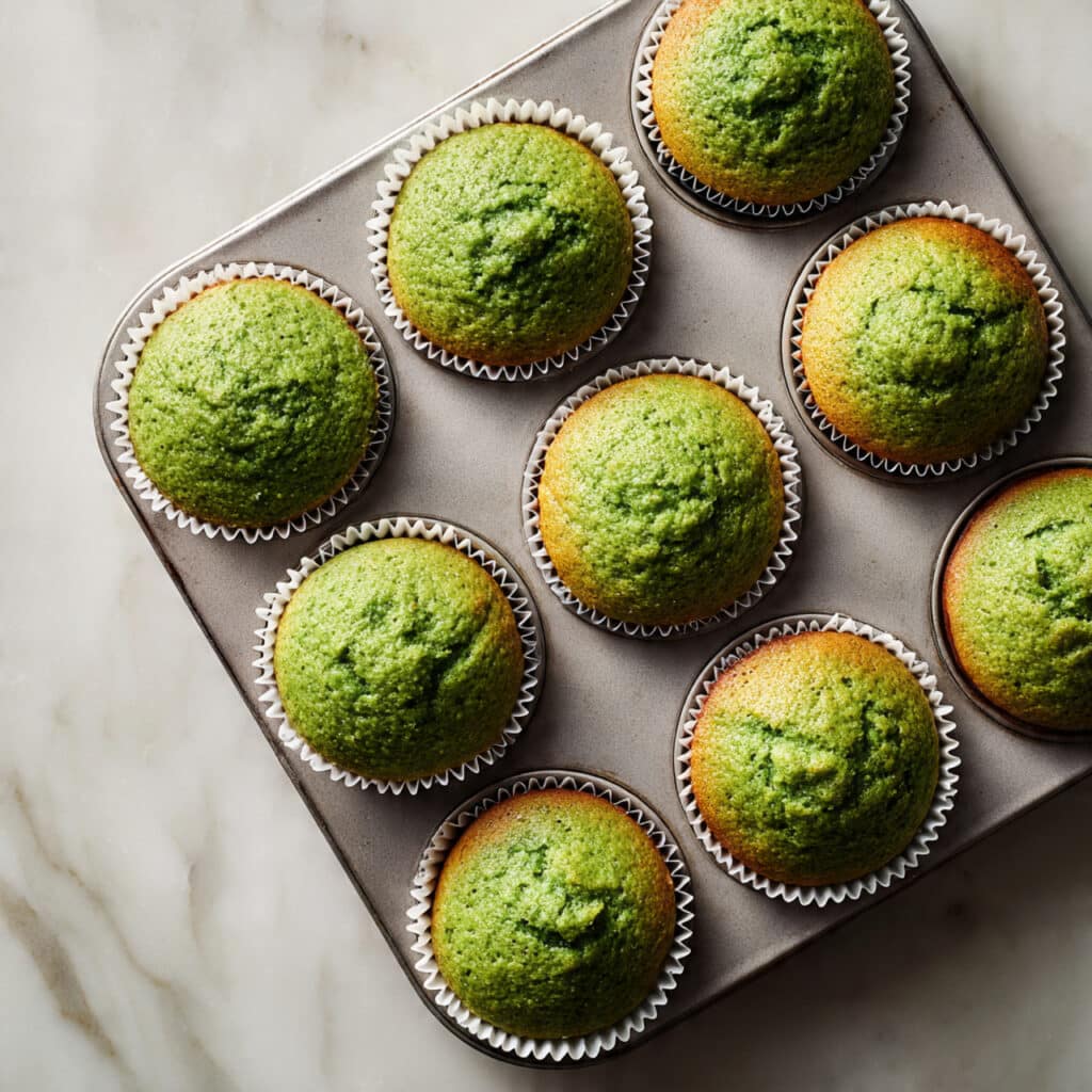 Healthy Spinach Cake Muffins Recipe
