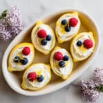 Lemon Cottage Cheese Posset with Fresh Berries Recipe