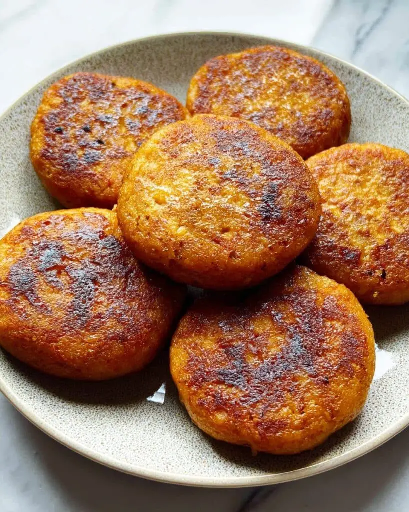 Sweet Potato Pancakes with Red Bean Filling Recipe