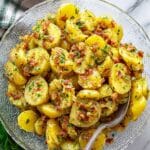 German Potato Salad with Bacon, Shallots, and Fresh Herbs Recipe