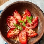 Tomato Salad with Sesame Ponzu Recipe