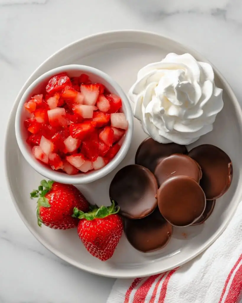 Strawberry Salsa with Vegan Chocolate Chips Recipe