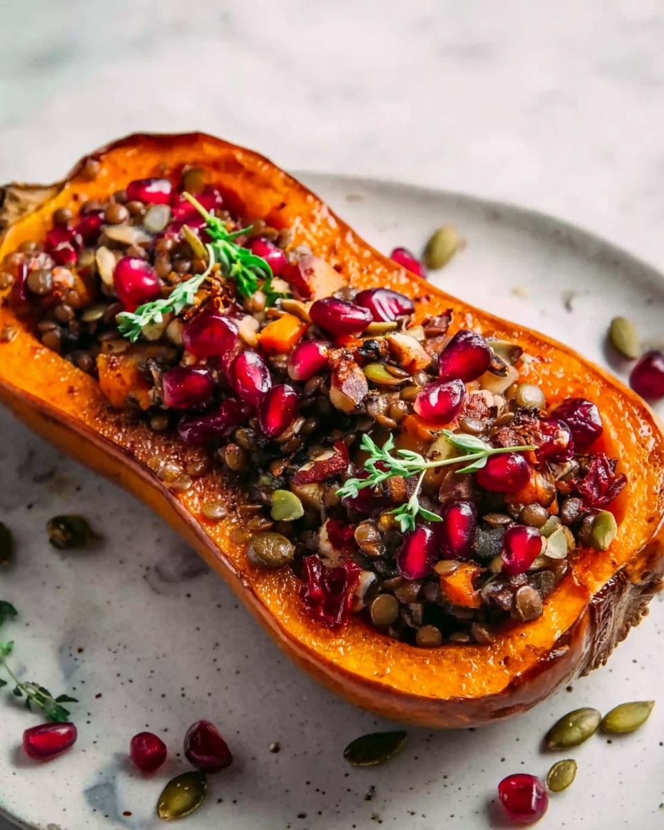 Stuffed Honeynut Squash with Quinoa and Wild Rice Recipe