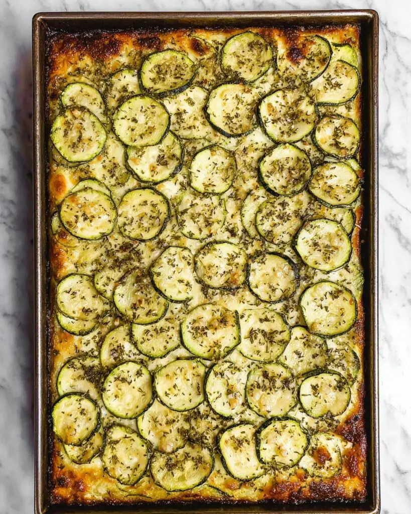 Baked Parmesan Zucchini Recipe