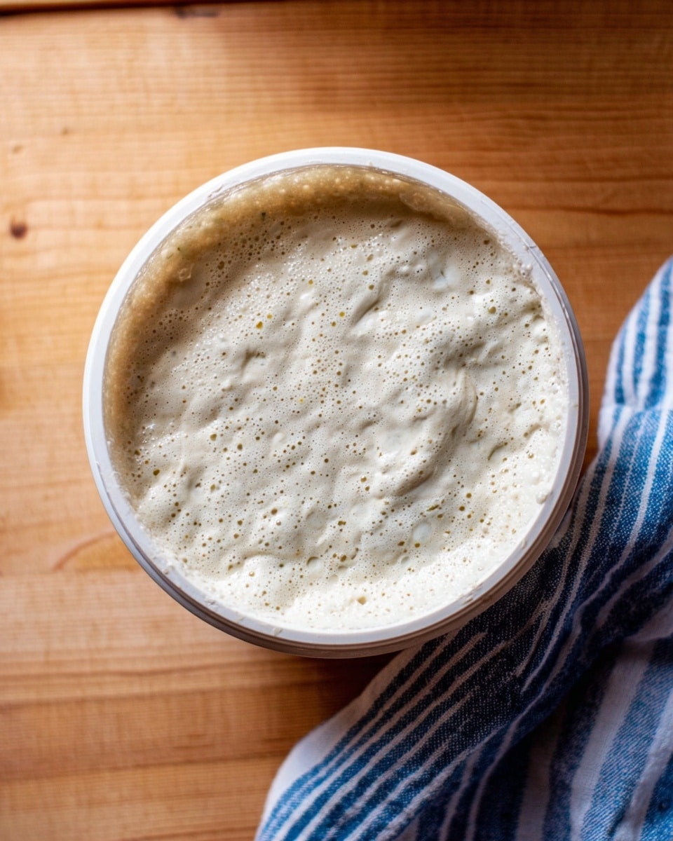 A close-up image of two thick slices of bread stacked on each other, showing the inside texture with many large air holes. The bread has a light golden crust around the edges and a soft, white, slightly shiny inside. The background is a wooden surface with a warm tone. photo taken with an iphone --ar 4:5 --v 7