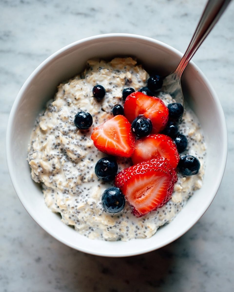 Overnight Chia Oats (Gluten-Free, Dairy-Free) Recipe