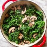 Sautéed Kale and Mushrooms Recipe