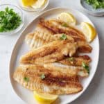 Pan Fried Sole with Lemon and Herbs Recipe