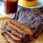 Slow Cooker Beef Brisket with Homemade BBQ Sauce Recipe