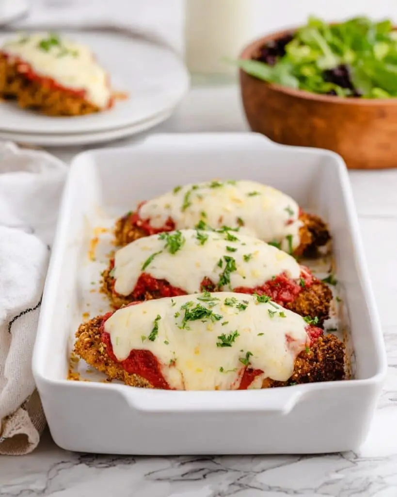 Keto Sheet Pan Chicken Parmesan Recipe