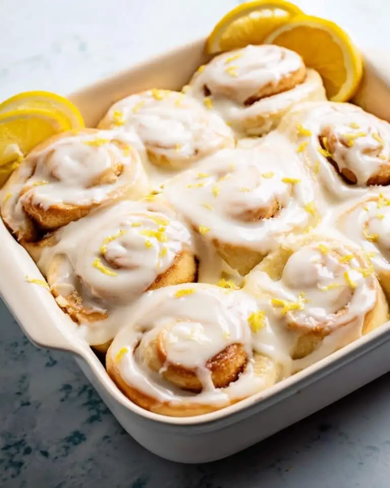 The Best Fluffy Lemon Sweet Rolls Recipe