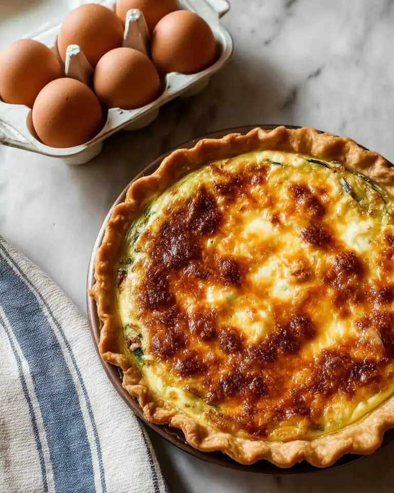 Sausage Spinach Quiche Recipe