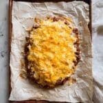 Mexican Taco Meatloaf with Cheddar and Salsa Recipe