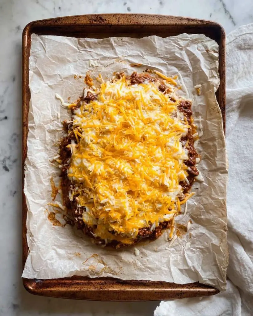 Mexican Taco Meatloaf with Cheddar and Salsa Recipe