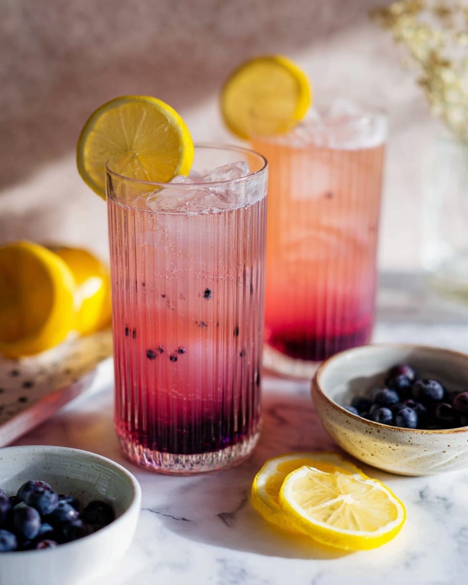 Blueberry Lavender Mocktail: Refreshing Floral Fruit Drink