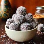 Thandai Flavored Bliss Balls Recipe