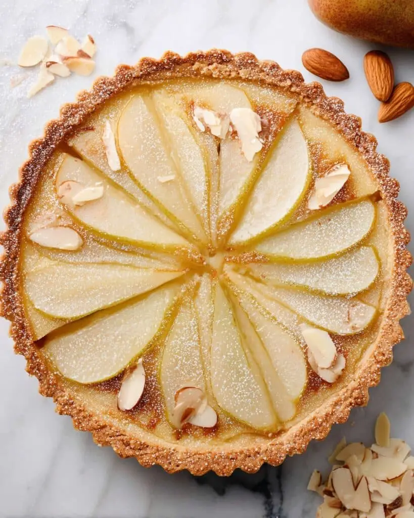 Pear Frangipane Tart Recipe