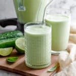 Creamy Cucumber Basil Smoothie Recipe