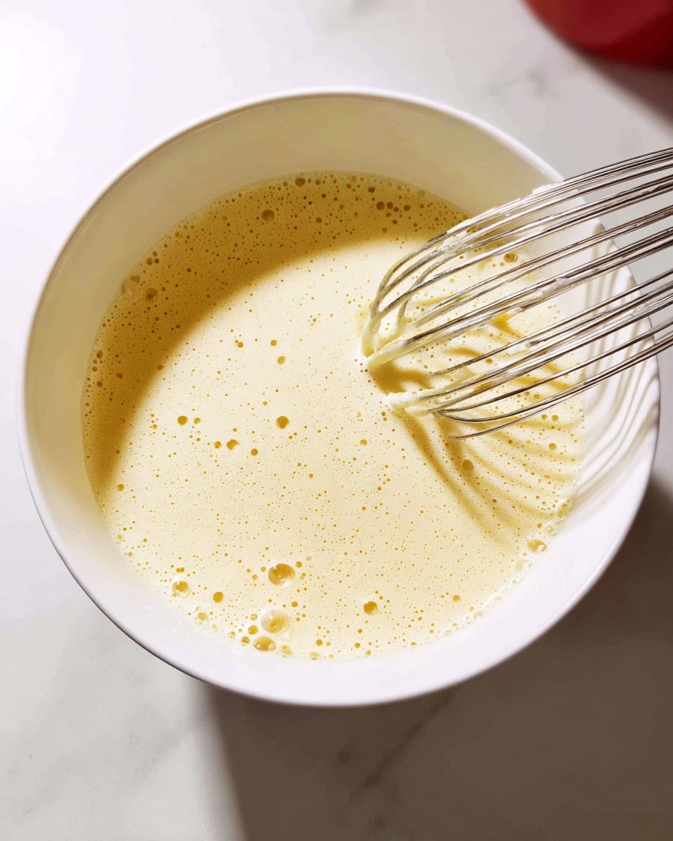 A round, golden brown cake in a black pan sits on a dark gray cloth. The cake has an uneven surface with small pits and is dusted with a layer of fine white powdered sugar, mostly covering the center and spreading thinly outward. The edges of the cake are slightly raised with a textured crust, and there are lighter yellow spots visible under the powdered sugar. A shiny metal cake server with a curved blade is placed nearby on a dark wood surface. The whole setting is on a white marbled background. photo taken with an iphone --ar 4:5 --v 7