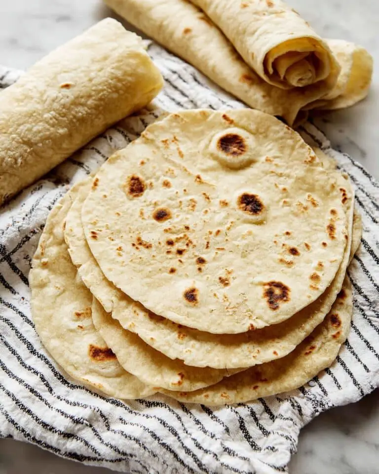 Homemade Flour Tortillas Recipe