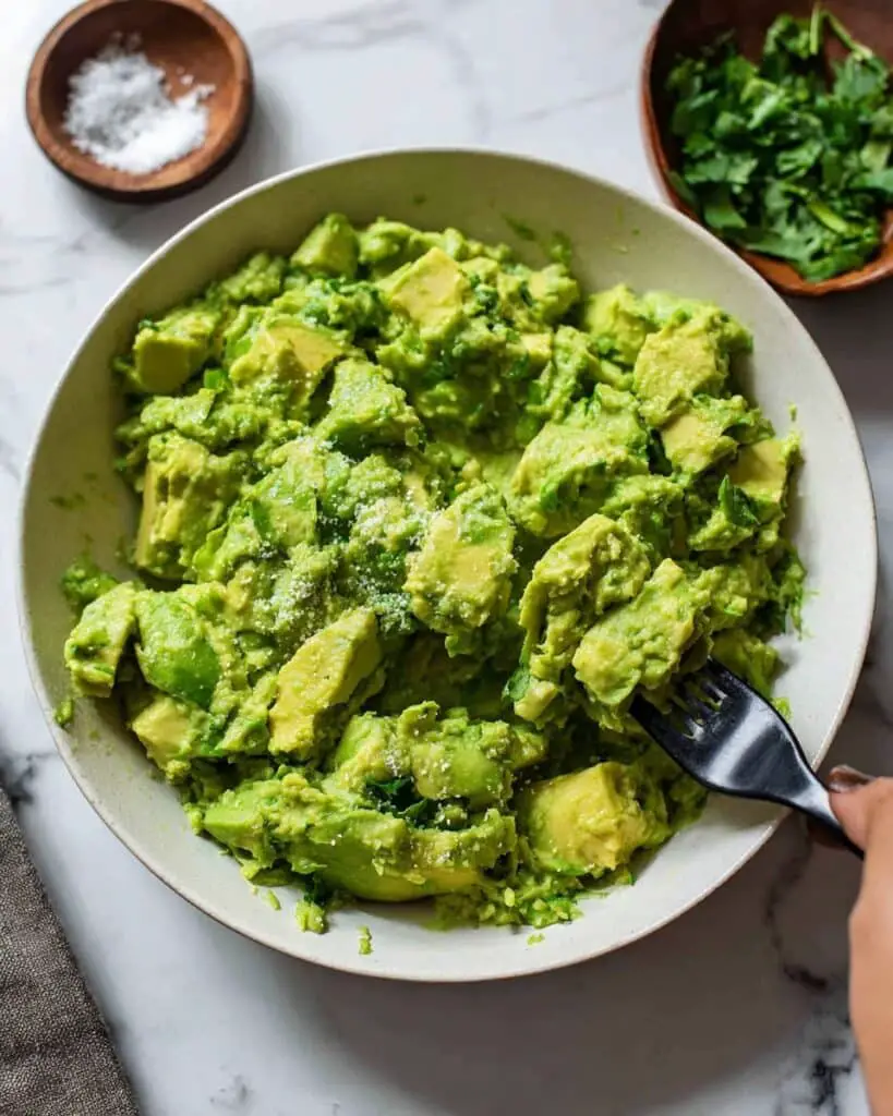 Creamy Homemade Guacamole Recipe