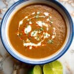 Pinto Bean Soup – Sopa Tarasca Recipe