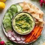 Asparagus Pea Hummus Recipe