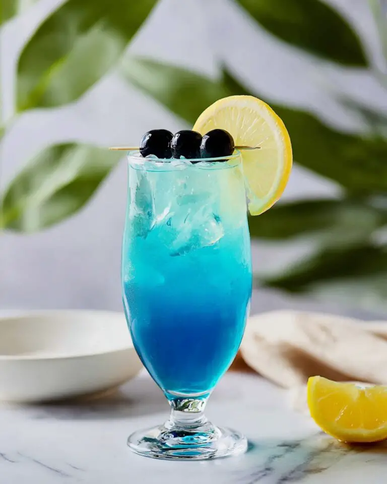 Blue Lagoon Mocktail Recipe