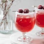 Sparkling Cranberry Mocktail Recipe