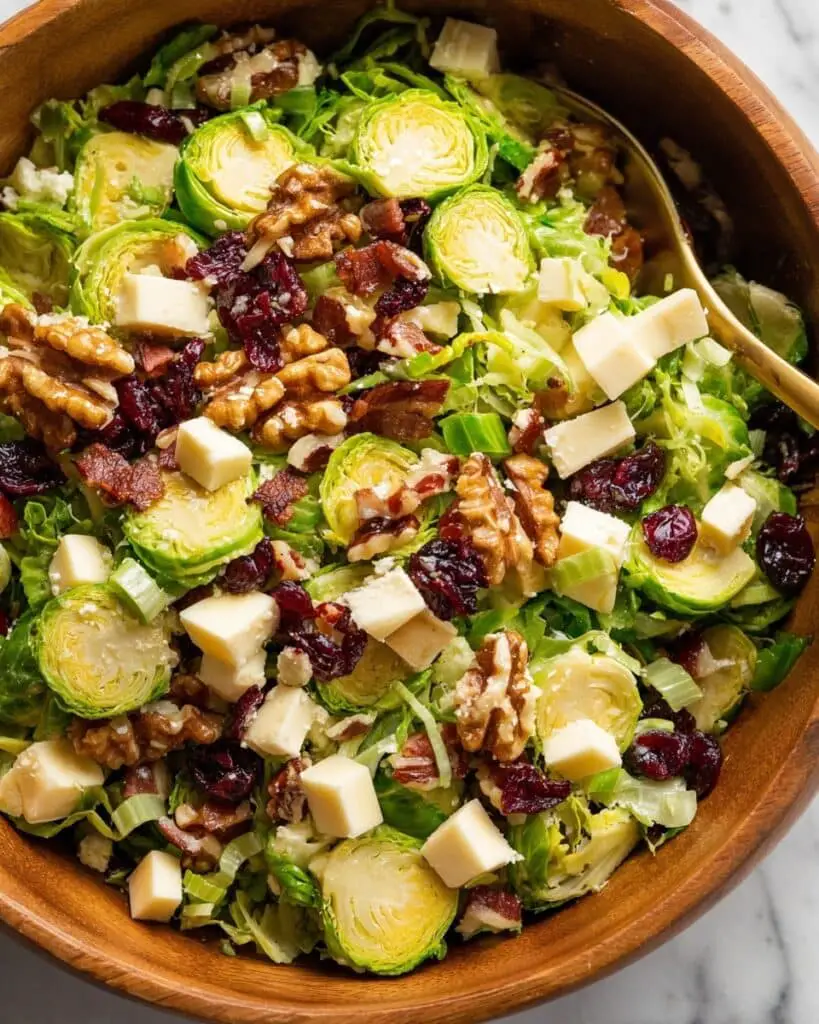 Shaved Brussels Sprouts Salad Recipe