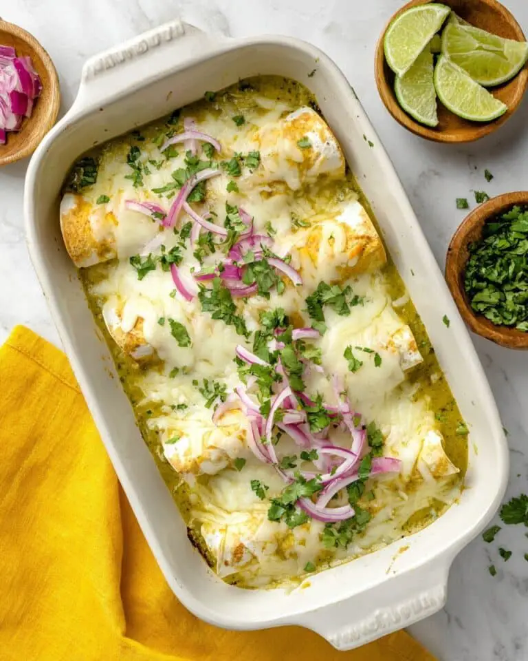 Green Chili Chicken Enchiladas Recipe