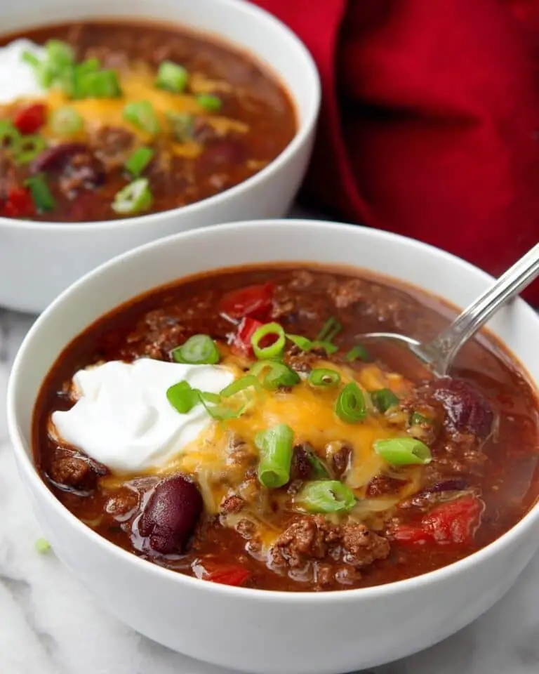 Touchdown Chili Recipe