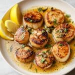 Seared Scallops with Garlic Butter and Lemon Recipe