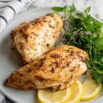 Baked Greek Chicken Breast with Souvlaki Marinade Recipe