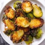 Parmesan Roasted Brussels Sprouts Recipe