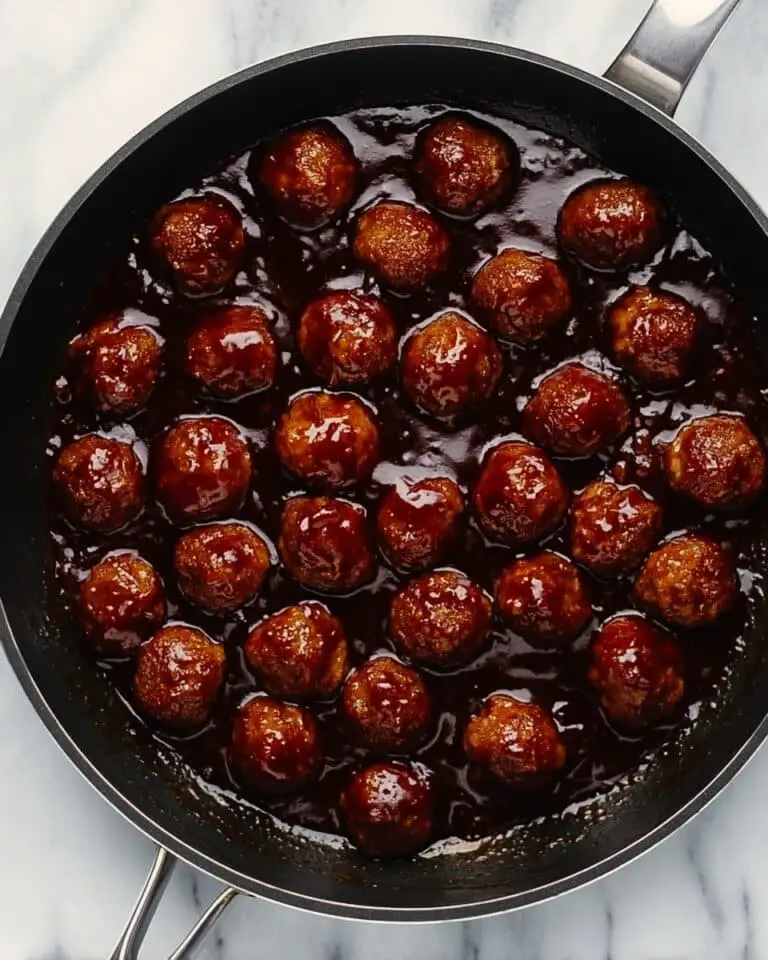 Spicy Cranberry BBQ Meatballs Recipe