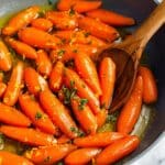 Honey Glazed Carrots with Thyme and Lemon Recipe