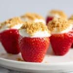 Cheesecake Stuffed Strawberries Recipe