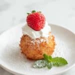 Japanese Tempura Fried Ice Cream Recipe