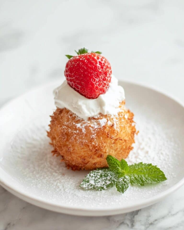 Japanese Tempura Fried Ice Cream Recipe