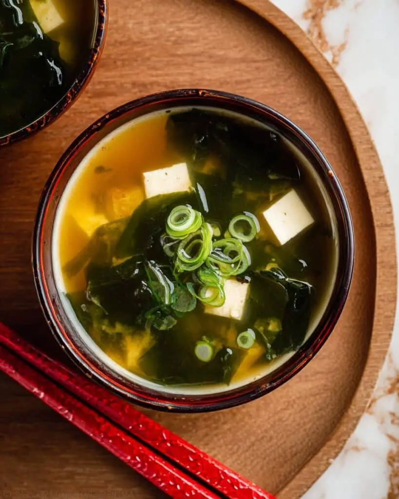 Homemade Miso Soup with Tofu Recipe
