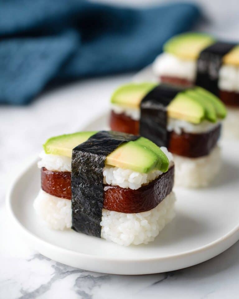 Hawaiian Spam Musubi (Without a Mold) Recipe