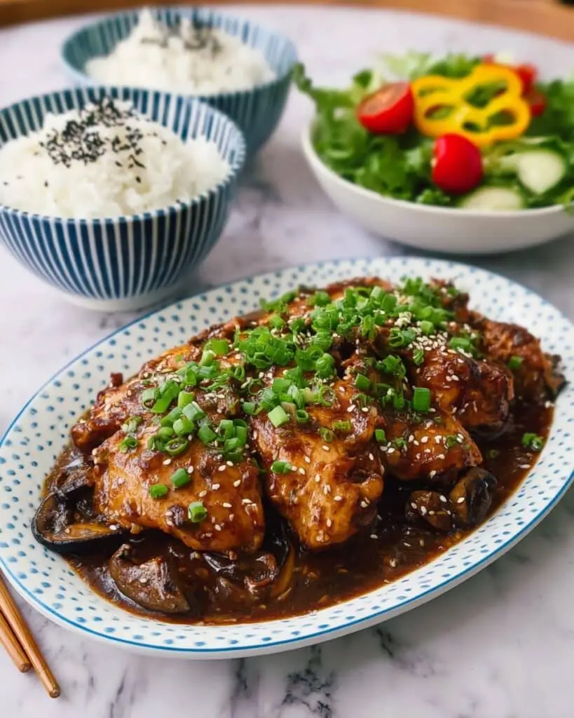 Asian Soy-Glazed Apple Chicken Recipe