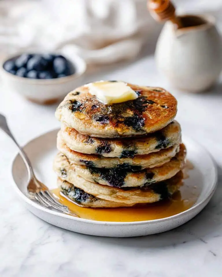 Blueberry Pancakes (Vegan, Nut-Free, Gluten-Free) Recipe