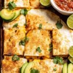 Vegan Quesadillas with Tofu, Beans, and Cheesy Melty Goodness Recipe