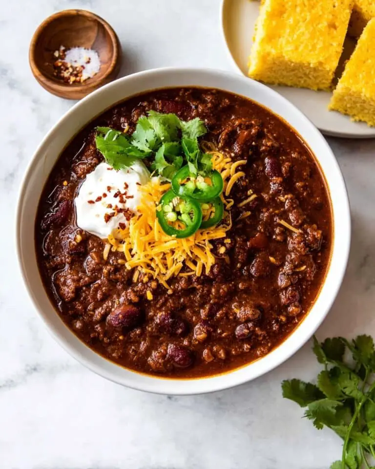 Easy Dutch Oven Chili Recipe